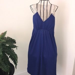 Crochet shoulder and back sundress